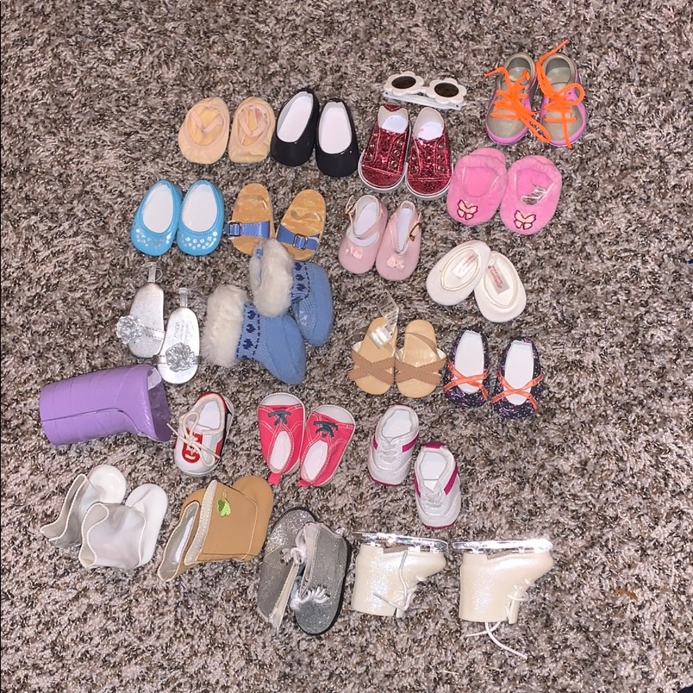 AMERICAN GIRL SHOE LOT - Picture 1 of 5